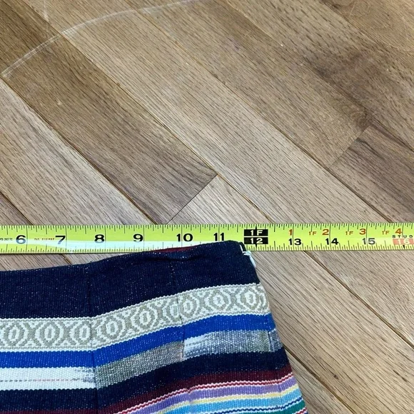 Chloe Oliver multicolored striped canvas skater skirt - Picture 6 of 6